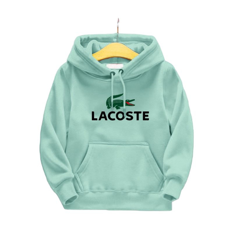 毛衣連帽衫男孩/女孩 2 歲 13 歲 Lacoste 圖案