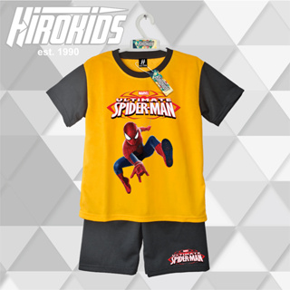 Hirokids 男童套裝數碼印花上衣最新當代西裝蜘蛛俠