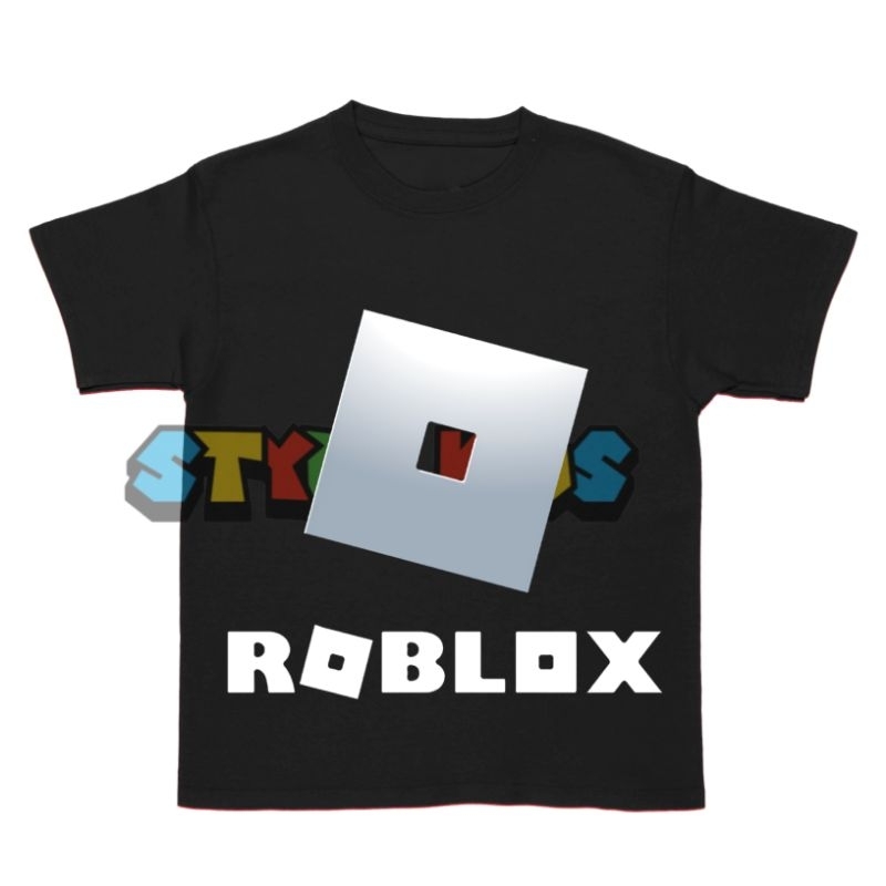 男孩女孩 T 恤 Roblox 標誌 T 恤 Roblox 男孩和女孩標誌襯衫 Roblox 標誌襯衫