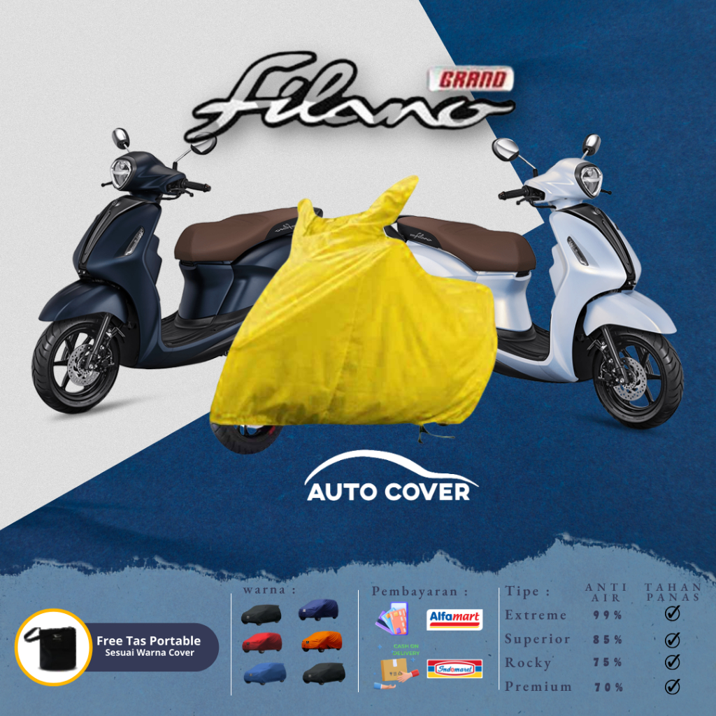 山葉 Autocover 摩托車罩 Yamaha Grand Filano Body 高級半戶外至尊全戶外罩毯罩雨衣防水