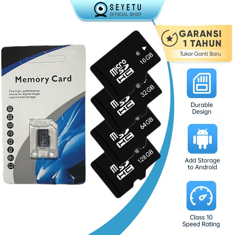 Seyetu Micro SD 32GB 64GB 128GB 存儲卡 Micro SD 用於閉路電視攝像機