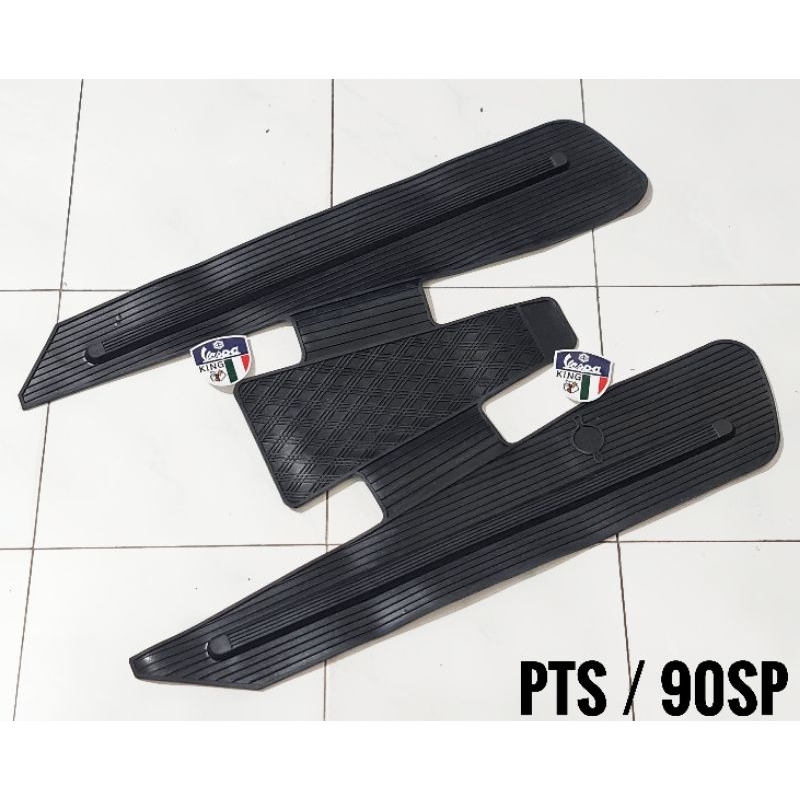 Hitam Classic vespa 地板地毯 PTS 90sp 黑色 PTS 100 SPECIAL 90 工作服型