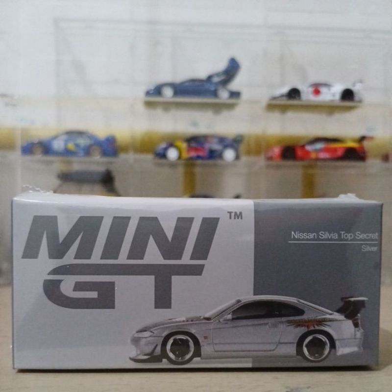 NISSAN Mgt 545 Mini GT 日產 Silvia S15 頂級秘密銀