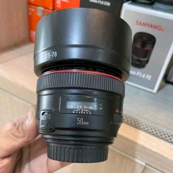 鏡頭 EF 50mm F1.2 L USM 佳能固定鏡頭
