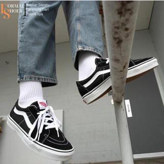 范斯 Vans Old Skool Stackform 黑白運動鞋 Vans Old Stackform 黑白運動鞋