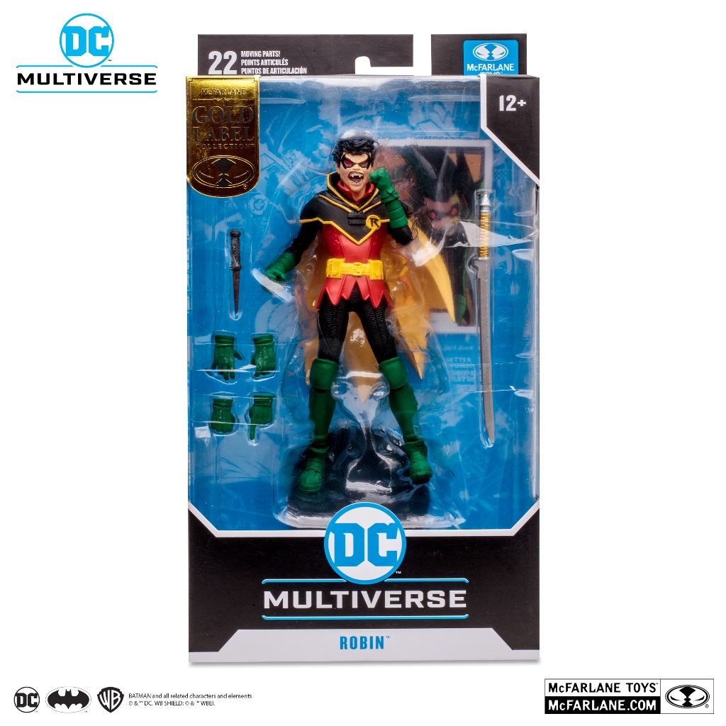 Mcfarlane Robin DC vs 吸血鬼金標 DC Multiverse 原裝
