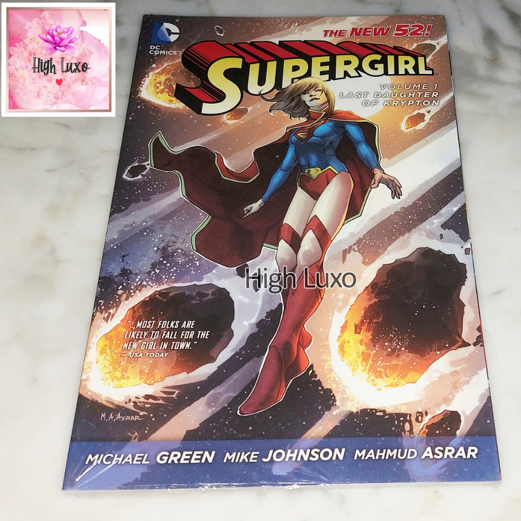 圖畫小說女超人第1卷krypton最後的女兒dc漫畫英文書進口英文英文英文故事小說故事原裝正品暢銷小說小說美國美國動作動