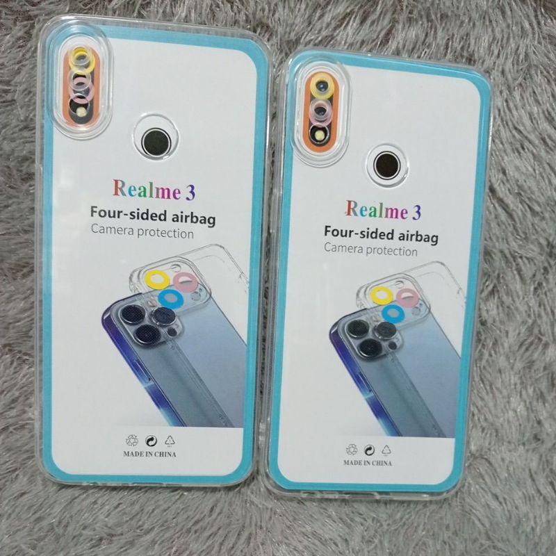 軟殼透明外殼 Realme 3 Realme 3 Pro 透明矽膠透明透明保護 + 我們商店 Solehah acc 上