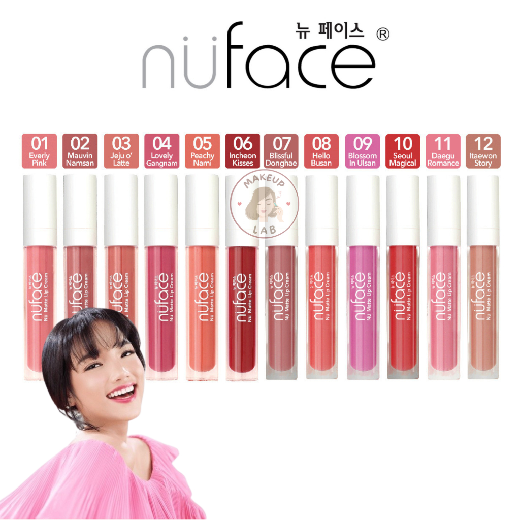 Nuface Nu 啞光唇膏啞光 BPOM