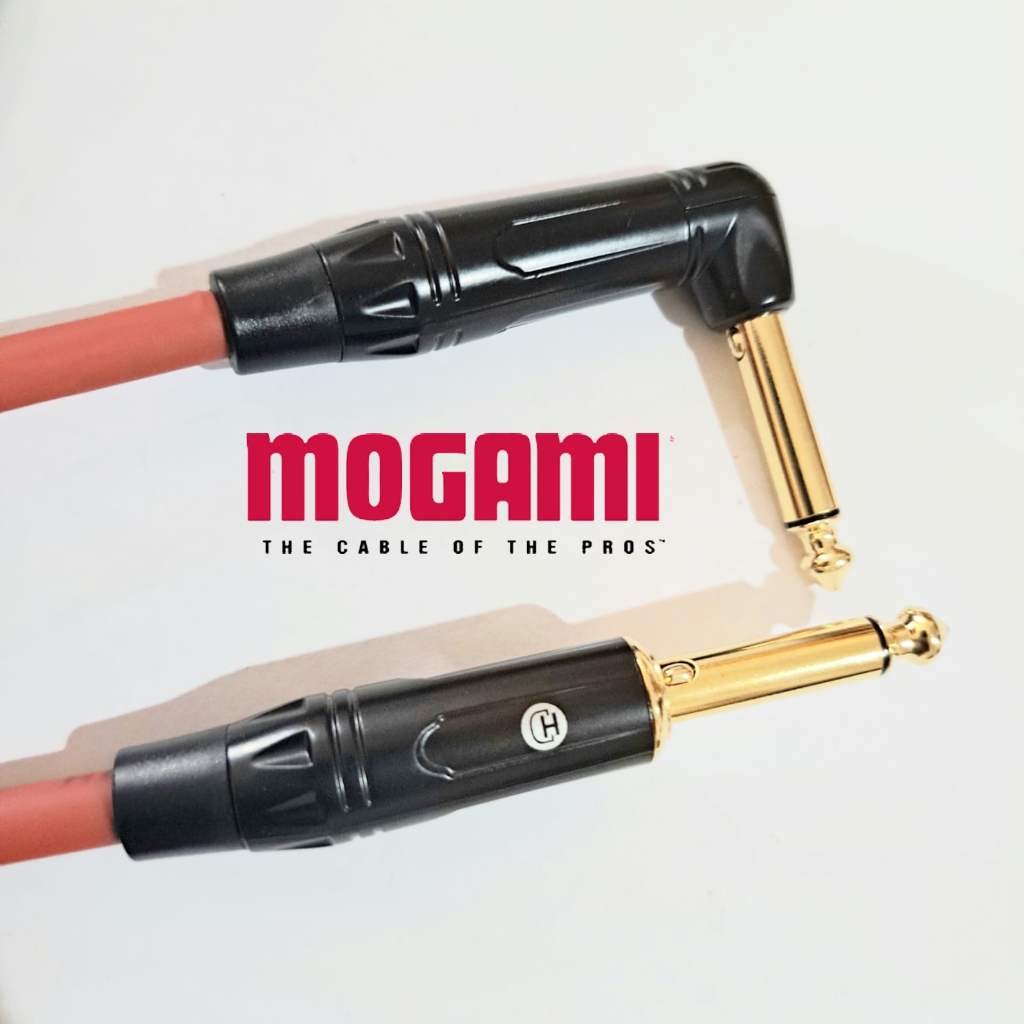 吉他線雙靜音插頭 MOGAMI 2524 原裝