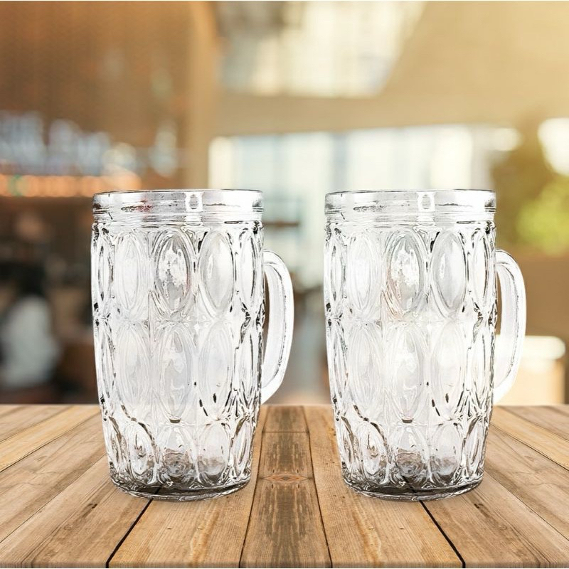 400ml玻璃杯水杯冰茶咖啡厚玻璃咖啡廳餐廳家居禮品紀念品