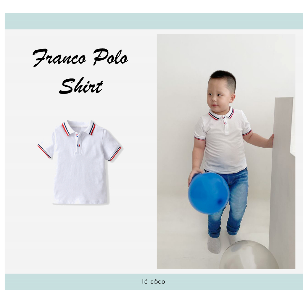 Lecoco Polo 衫男童 Franco Polo 衫