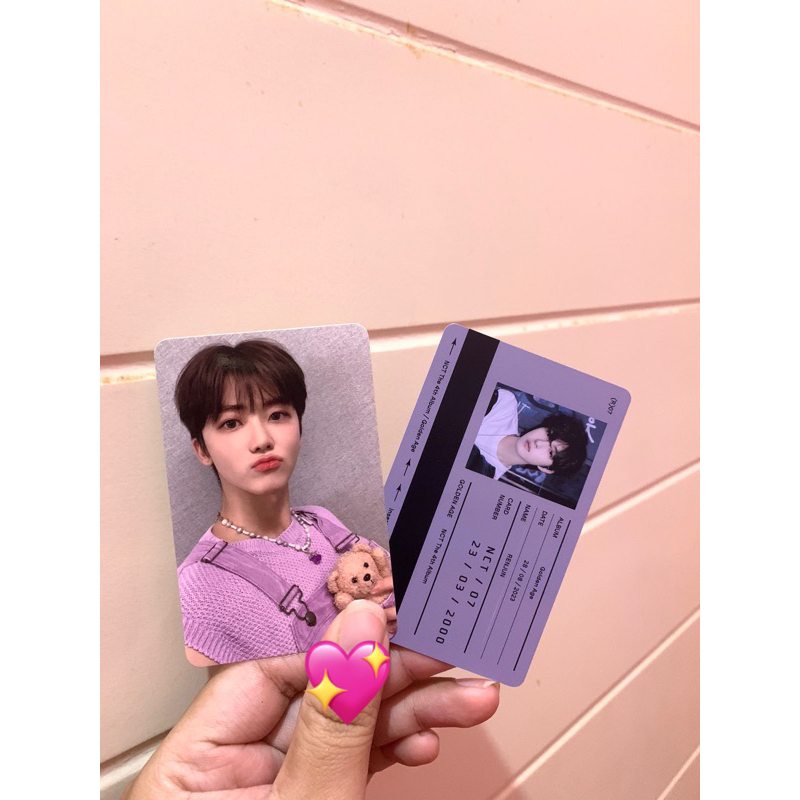 照片卡 PC NCT JAEMIN POUT 娃娃收藏金時代運輸身份證人君