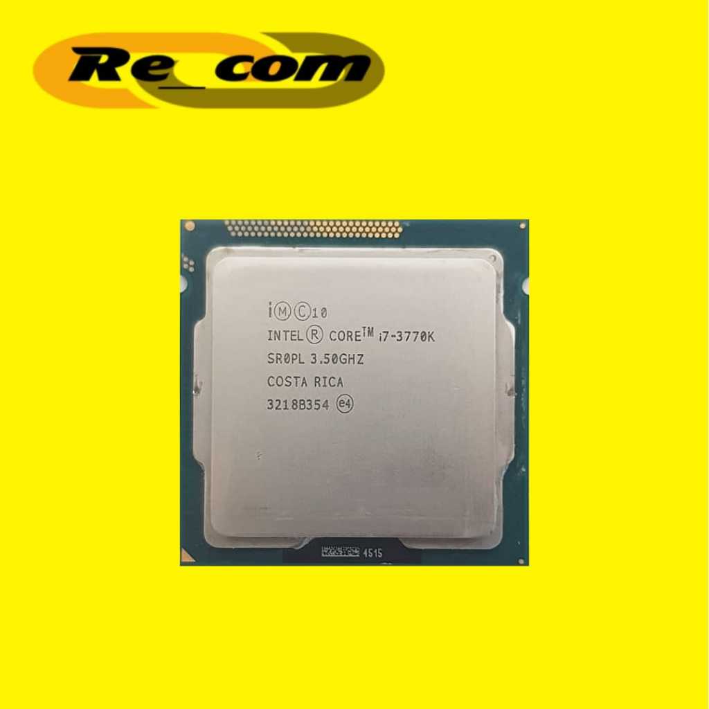 處理器英特爾酷睿 i7 3770K 托盤 LGA 1155