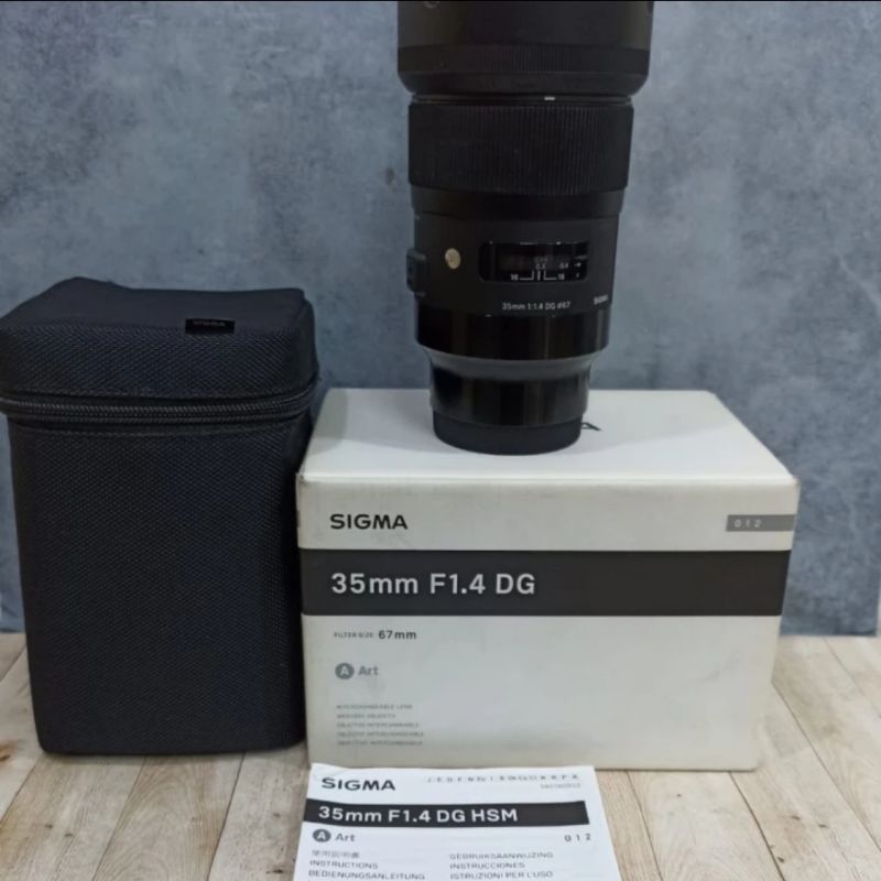 Sigma 35mm 35mm F1.4 DG DN ART 鏡頭適用於索尼平滑保修