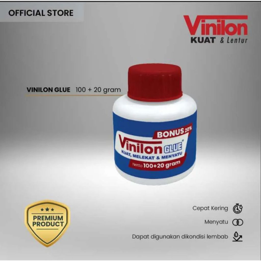 Vinilon Glue Vinilon Glue/PVC管膠包裝100+20克