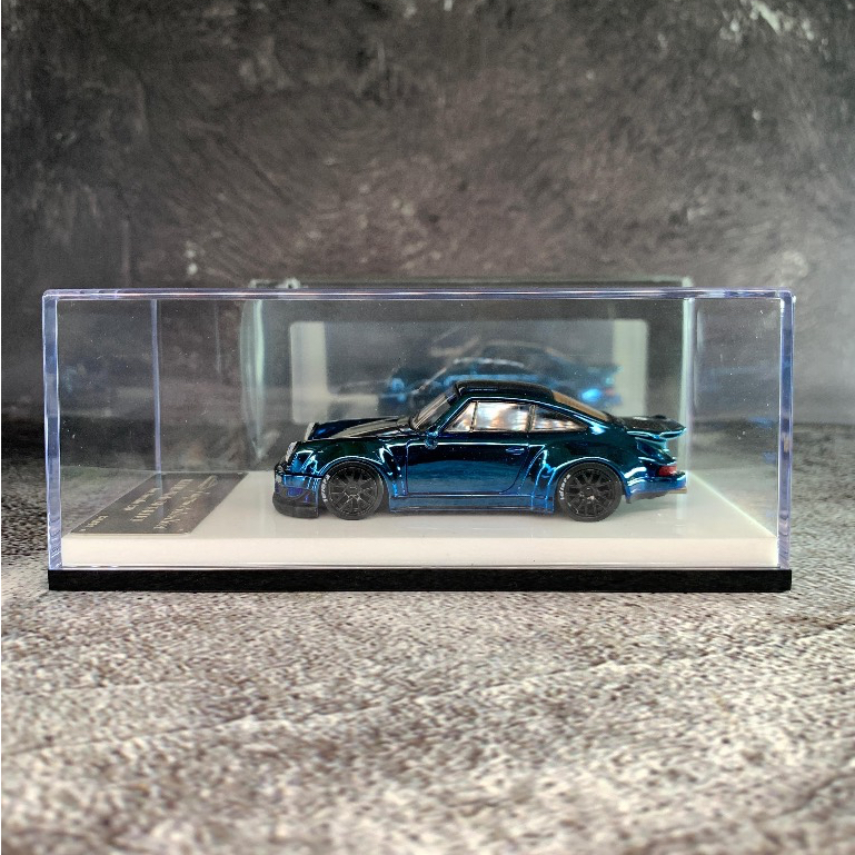 PORSCHE Mymodelcollect 保時捷 911 Rwb 930 鍍鉻