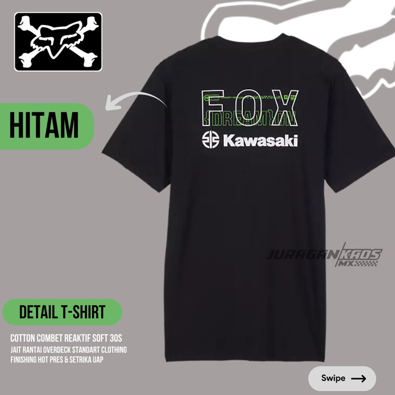 Fox KAWASKI RACING PRO T 恤