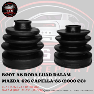 Mazda-626 CAPELLA 88 2000cc 外橡膠靴軸等速萬向節