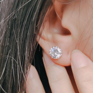 Putih 鑽石外觀耳環 Desi 耳環 mama cipung 耳環白金 8k 級重量 2.30 克