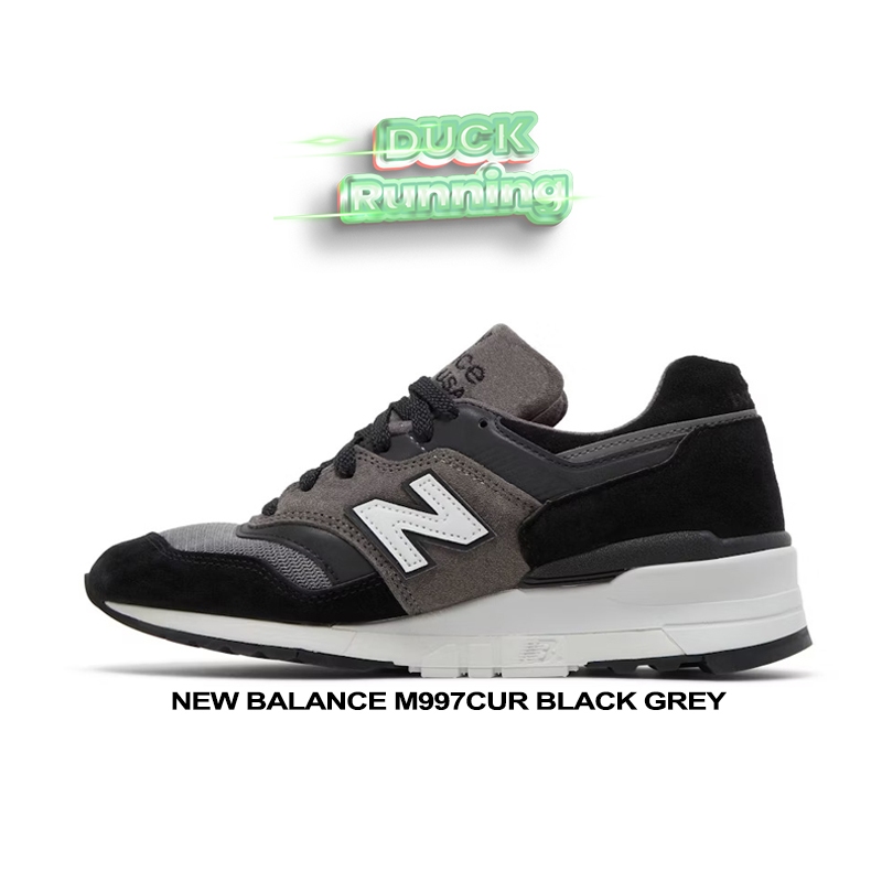 紐巴倫 New Balance M997CUR 黑色灰色 Sepatu