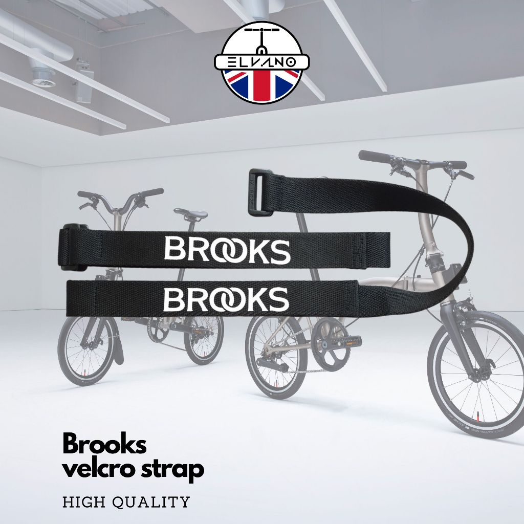 Velcro STRAP 多功能折疊自行車輪輞緊固件 BROOKS MTB 公路自行車自行車輪胎車架緊固件 VELCRO