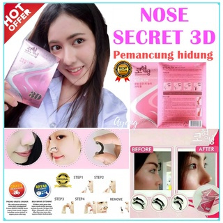 3d NOSE SECRET NOSE Bump Tool 韓國技術工具即時永久鼻子調整工具,無需手術 100 原裝