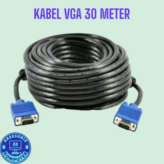 Vga 電纜 30M VGA 電纜 30M 公對公標準高品質 30 米 PIN