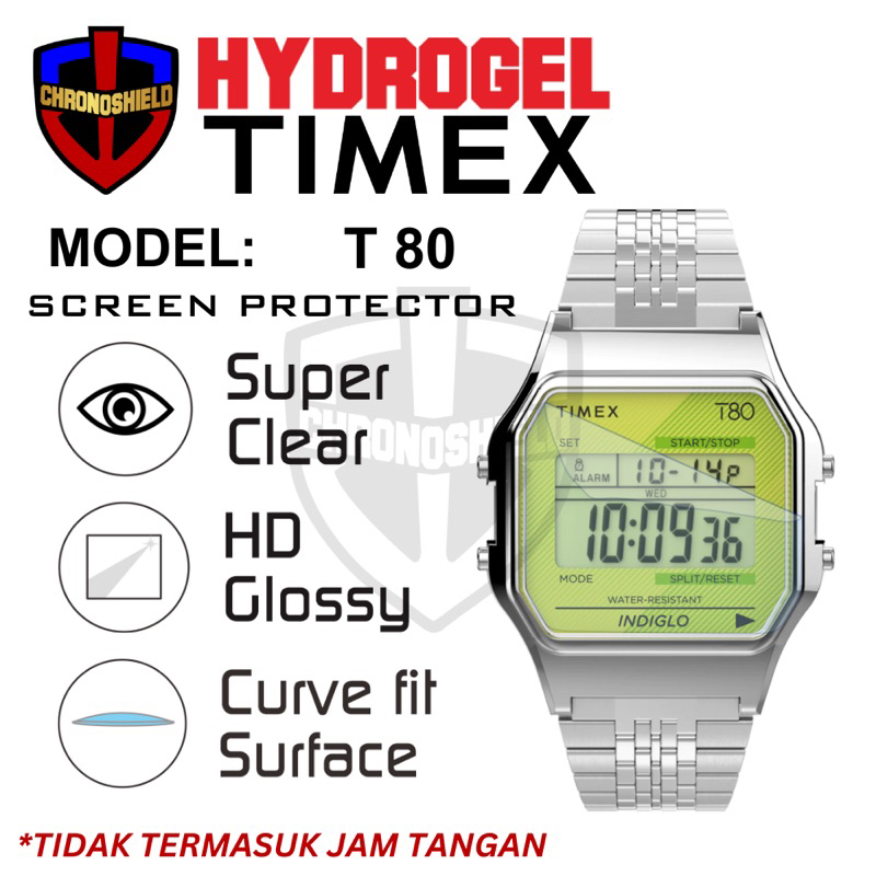 TIMEX 防刮天美時 T80 水凝膠手錶