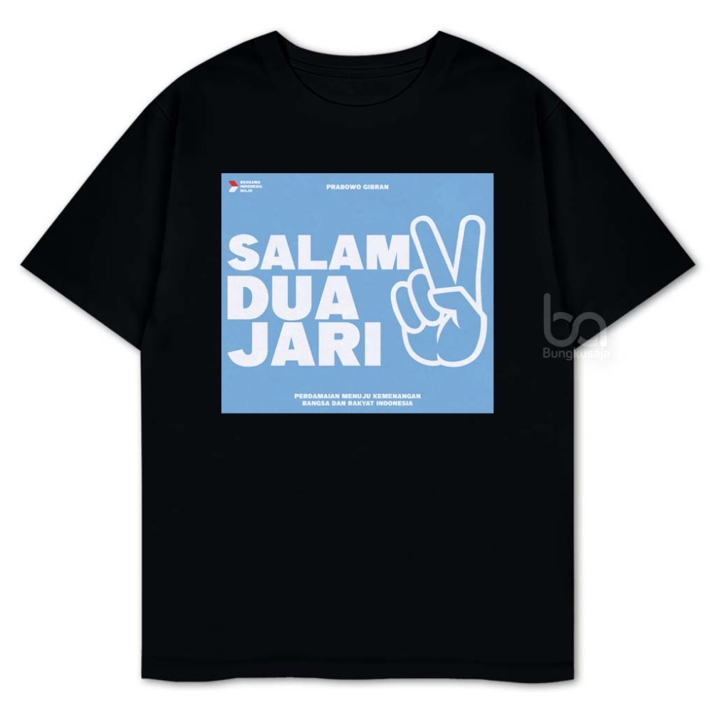 普拉博沃 T 恤總統 2024 年問候兩指在一起印度尼西亞前鋒 T 恤帽 2024 年總統大選 A4107