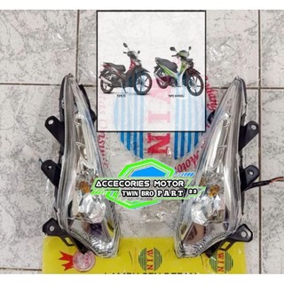 HONDA 前轉向訊號燈設定右左本田 Supra X 125 Helmen In Fi Supra X 125 Helm