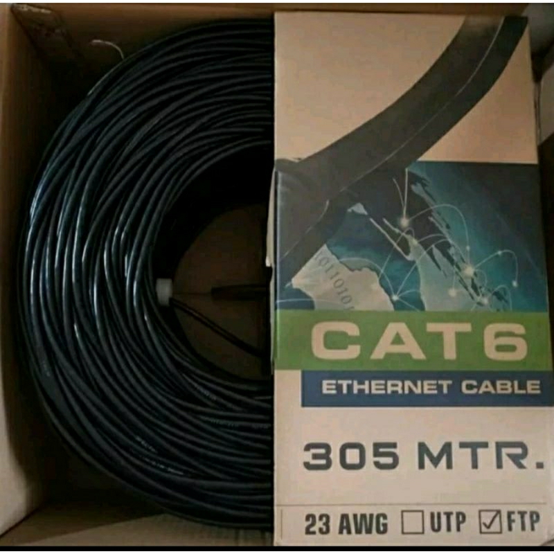 局域網電纜 FTP cat6 FTP STP 戶外 20 米即用型 cat6 20 米 NT
