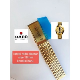 Rado Diastar 手錶鏈 Rado 鏈 18 毫米金