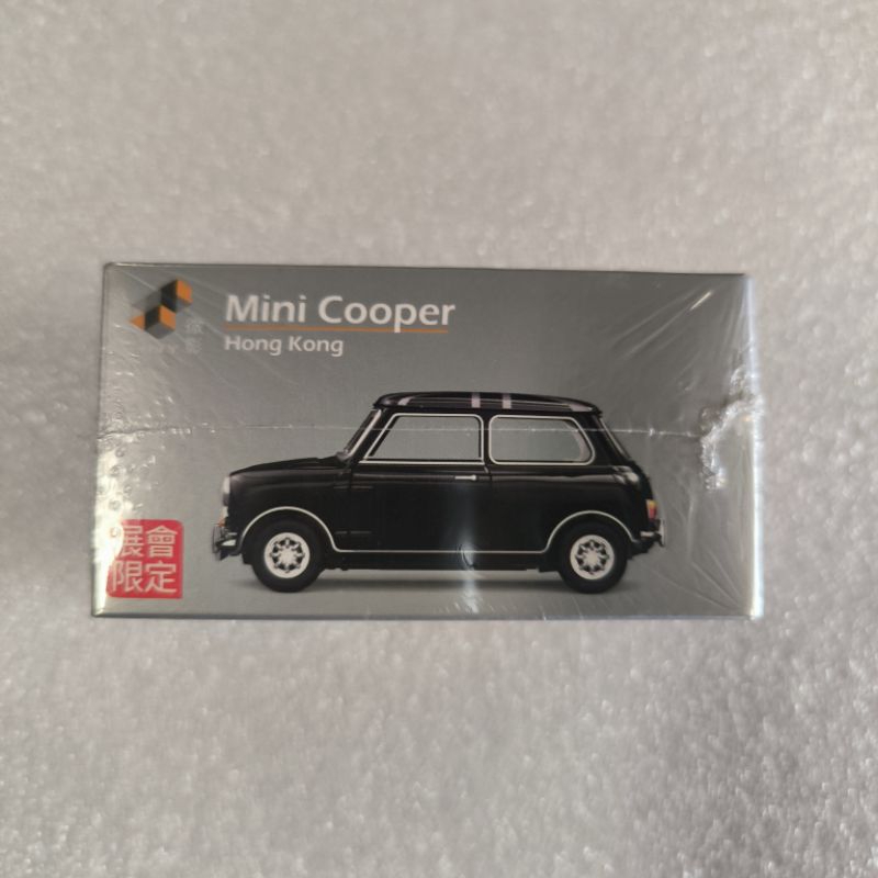 Tiny MINI COOPER UNION JACK 車頂黑鉻