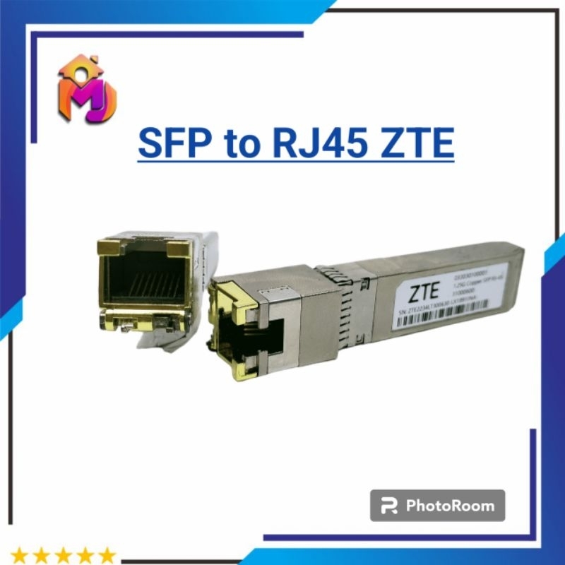 ZTE Sfp 中興轉 RJ45 技嘉 1000Mbps