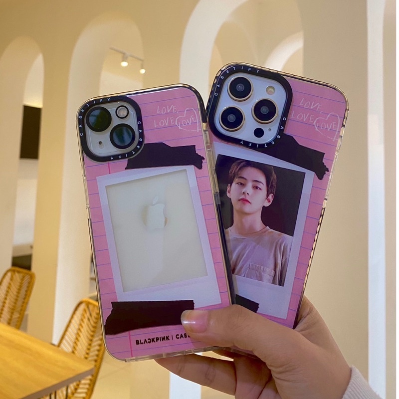 POLAROID 寶麗來 CASETiFY BLACKPINK 手機殼適用於 IPHONE 14 14PLUS 14PR