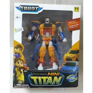 Mini TITAN 2車機器人組合TOBOT玩具車2in1兒童