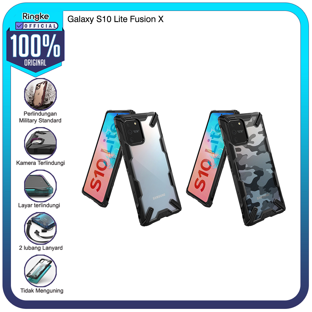 SAMSUNG Ringke 外殼三星 Galaxy S10 Lite S10e Fusion X Onyx 軟殼防裂軍