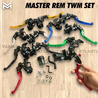 套裝左右剎車 MASTER TWM HANDLE 離合器摩托車 HANDLE Brake MASTER TWM INCL