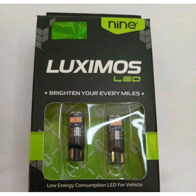 Led 燈 T10 3030 6 LED CANBUS LUXIMOS NINE SUPER BRIGHT 轉向信號暮光