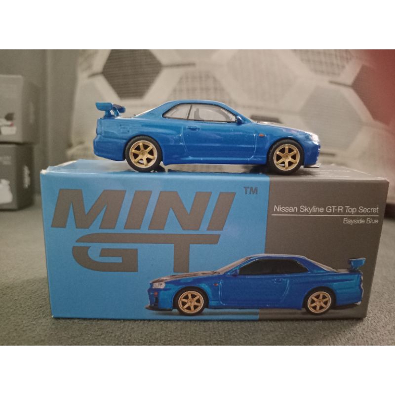 NISSAN Mini GT 日產 GTR R34 頂級秘密藍