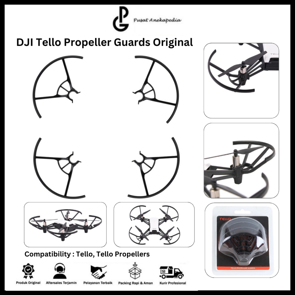 Dji Tello Propeler Guard 原裝 DJI Tello 螺旋槳保護器