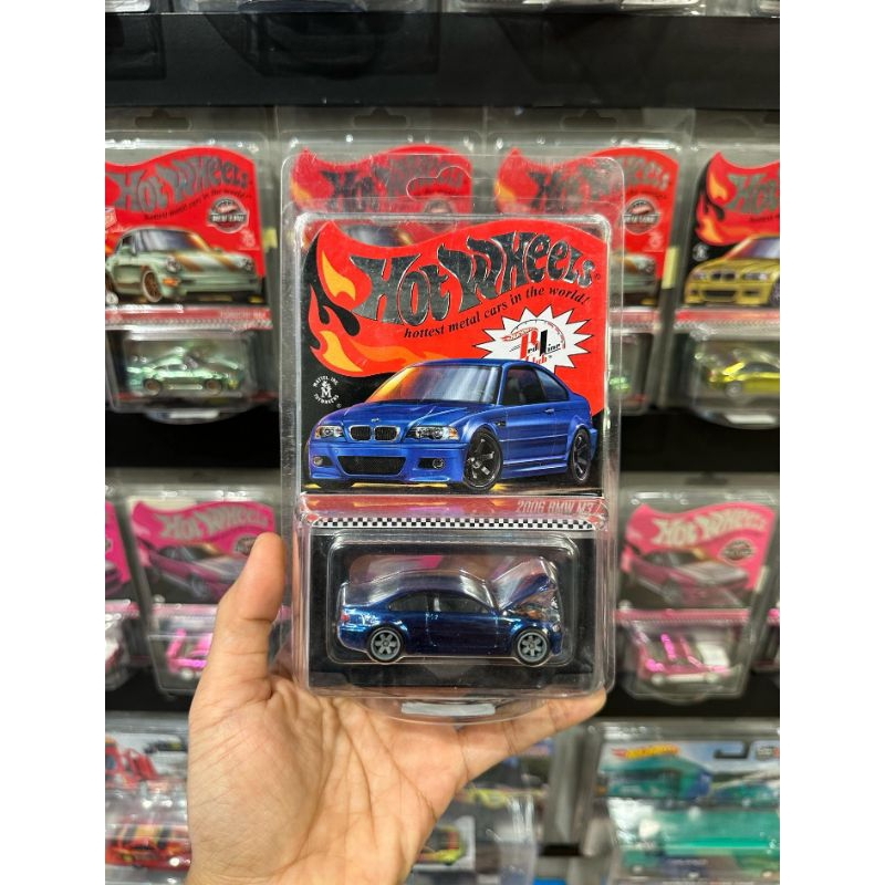 BMW Hotwheels RLC 2006 寶馬 M3 顏色藍色