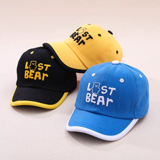 棒球帽 KIDS 時尚帽子 KIDS 圖案刺繡 LAST BEAR BEAR BEAR 模型顏色全新