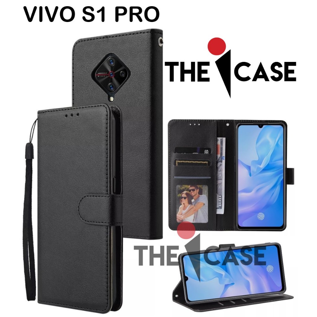 手機殼 VIVO S1 PRO 翻蓋款 Open Close 皮套還有照片和卡夾也是翻蓋 hp 錶帶