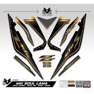 條紋 Mio Soul Lama Motif X8/Soul Z 化油器/Old Mio Soul 貼紙 Mx/Stri