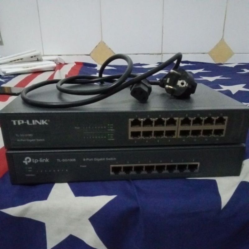 Tp Link TL-SG1008 和 TL-SG1016D 千兆集線器交換機