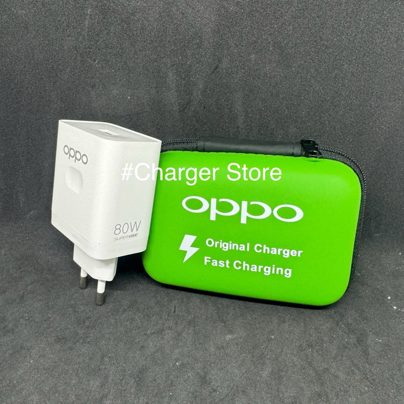 Oppo 80W 6.5A 快充 SUPER VOOC DART 充電器外殼適配器