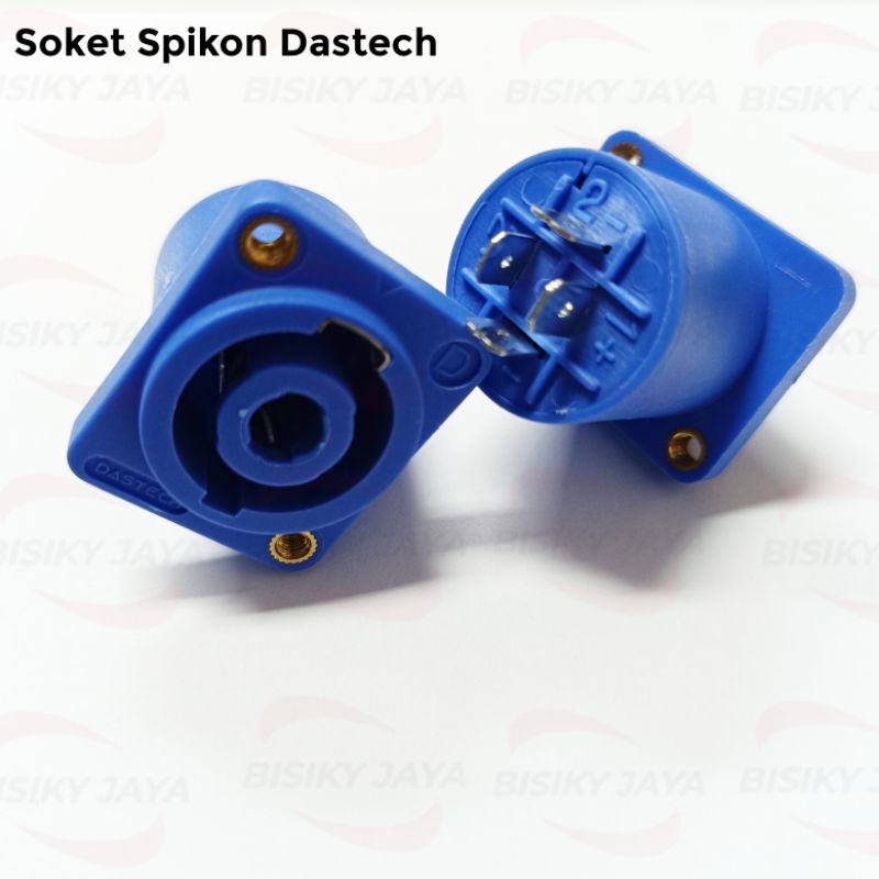 Dastech 藍色 Speakon 插座 Dastech 藍色 Speakon 插座