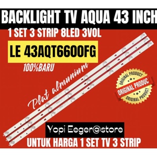 Aqua 43英寸LED液晶電視背光LE-43AQT6600FG AQUA 43英寸電視背光
